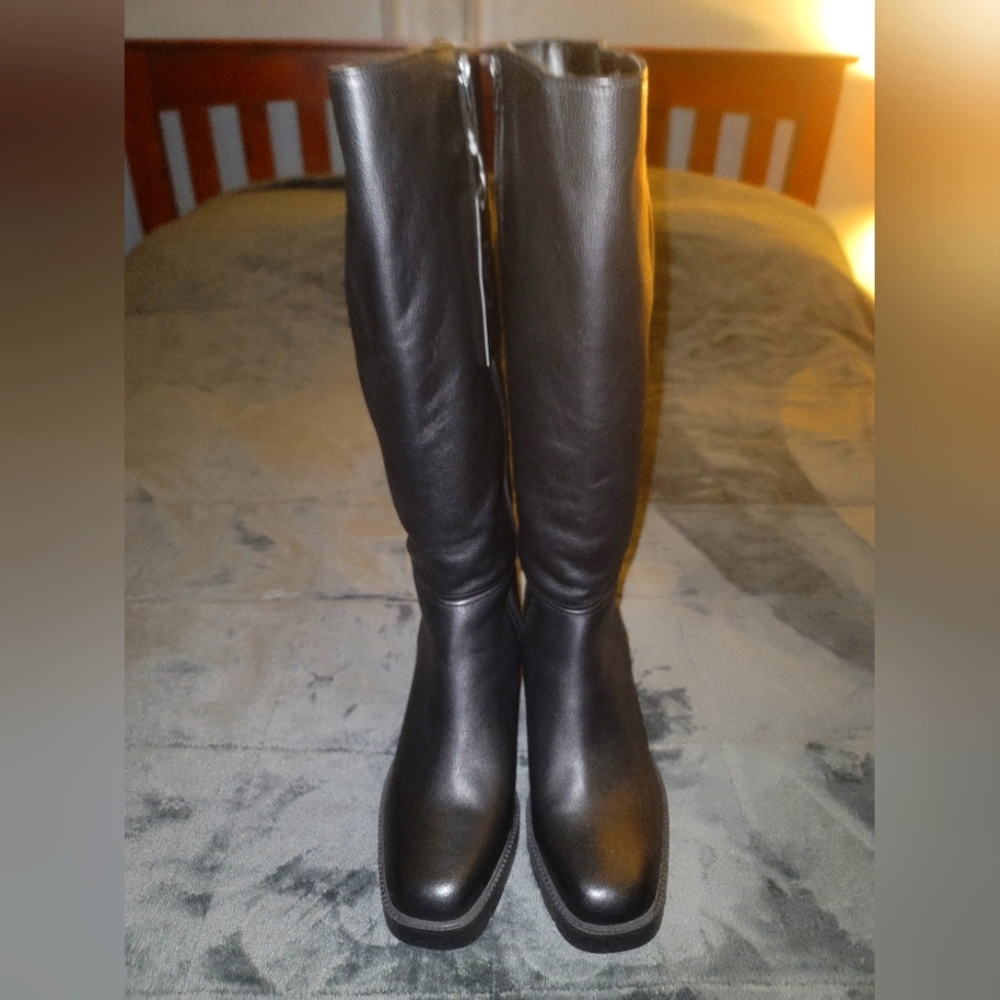 Naturalizer "Willow" Weatherproof Knee High Boot: Black, Size 12M